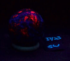 Fluorescent AZ Calcite and Fluorite 73mm Sphere SW LW Collection 5423 picture