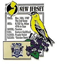 New Jersey The Garden State Montage Fridge Magnet picture