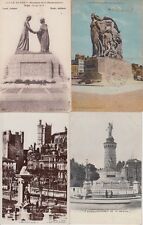 WAR MONUMENTS STATUES MILITARY FRANCE  700  Vintage  Postcards pre-1940 (L5767) picture