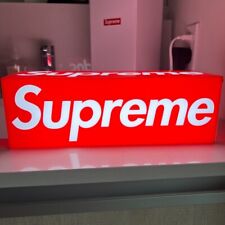 SUPREME Box Logo Acrylic Table Lamp (FW23) in RED picture