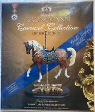 Limited Ed House Of Kronemann  Carousel Horse Collectable Golden Symphony Walker picture