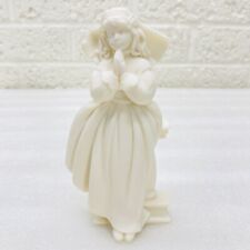 VTG‼ FARO by Roman Praying Girl First Communion Confirmation Statue Cake Topper picture