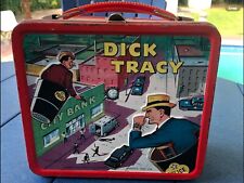 Dick Tracy 1967  Lunchbox & Thermos Rare Vintage Very Nice Set picture