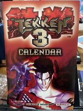 Tekken 3 Promo Calendar Store Display PS1 Vintage 1998 PlayStation Rare picture