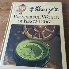 Vintage Disney's Wonderful World of Knowledge #3 1971 Hardcover Children's Book  picture