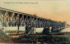 Philadelphia Baltimore & Washington RR Bridge Over Susquehanna Havre de Grace MD picture