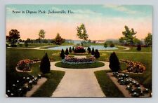 Postcard Dignan Park Jacksonville Florida FL, Antique K8 picture
