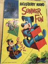Dell Giant Huckleberry Hound Summer Fun #31  1960 picture