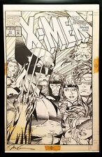 X-Men #11 by Jim Lee 11x17 FRAMED Original Art Poster Marvel Comics picture