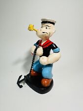Cast Iron POPEYE The Sailor Man with Anchor and Chain 6” Tall Figurine picture