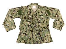 US Navy AOR2 Working Blouse 32 X-Short NWU Type III Camouflage Ripstop Uniform picture