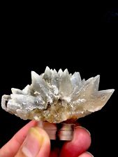 Beautiful And Natural Dogtooth calcite Terminated Crystals Cluster From Pakistan picture