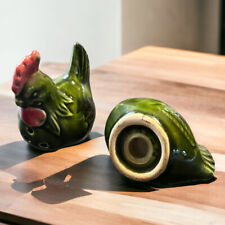 Vintage Rooster Salt And Pepper Shakers 40s-50s picture