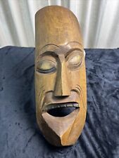 Vintage Hand Carved Wood Polynesian? Tiki Mask picture