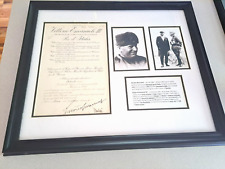 Benito Mussolini & King Vittorio Emanuele III of Italy Signed 1926 Document WCOA picture