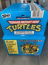 NEW 1990 Topps Teenage Mutant HERO Turtles TMNT Collector Box Cards 9 Boxes picture