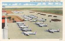 Vintage Postcard Air Corps Advanced Flying School, Foster Field, Texas WW2 picture
