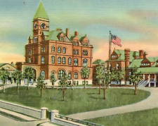 Vintage Linen Postcard Moses Taylor Hospital Buildings Scranton Pennsylvania PA picture