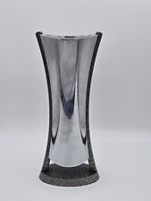 Nambe Anvil Vase by Neil Cohen 2010 MT0337 8.5” Modern Unique Art Decor 35 picture