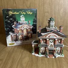 Vtg 1999 Heartland Valley Village O'Well Deluxe Porcelain Lighted House Mansion picture