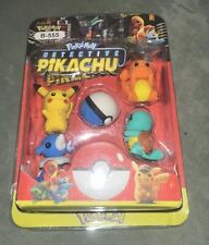 Pokémon Erasers Set (5ct) Great for Back to School. Detective Pikachu. New In Bx picture