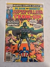 Super Villain Team Up 14 Dr. Doom And Magneto Marvel Comics 1977  picture