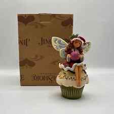 Retired Jim Shore Christmas Fairy Cupcake Sweet Season Figurine picture