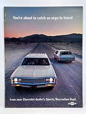 Vintage 1969 Chevy Wagons Suburban Chevrolet Classic Car Full Size Brochure picture