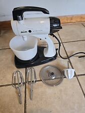 Vintage 1950’s 60s Sunbeam Mixmaster 12 Speed Mixer W/ Accessories - Works READ picture
