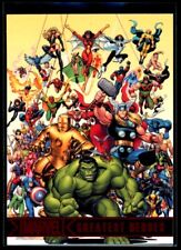 CHECKLIST Hulk 2012 Rittenhouse Marvel Greatest Heroes #1 *Quantity* picture