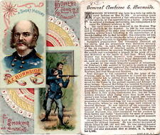 N114 Duke, History Of Generals, Civil War, 1888, Burnside, A.E. picture