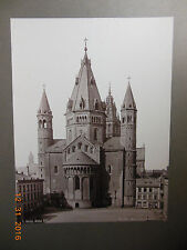 Vintage Cabinet Card 11X14 Mainz Cathedral St. Martin's Cathedral Mainz,Germany  picture