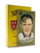 Replica Sovereign Cigarette Pack Christy Mathewson T-205 Baseball Card 1911 picture