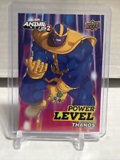 2023 Upper Deck Marvel Anime Vol 2 Thanos Power Level SN-12 picture