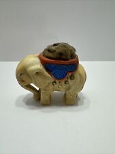 Vintage Antique Elephant Pin Cushion Marked Made In Japan picture