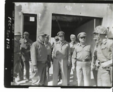 VTG 1950 Press Photo Gen. Douglas MacArthur arrives  in Korea 4x3 B&W picture