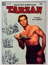 TARZAN #15 5.0 DELL 1950 OFF-WHITE PAGES picture