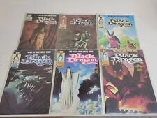 The Black Dragon #1-6 Epic Comics Complete Series, Claremont/Bolton  Comic Lot picture