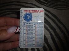 Vintage 1977 First National Bank Binghamton Ny Calendar picture