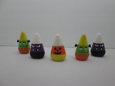 Halloween Candy Corn Resin frankinstein bat pumpkin deco prop 3