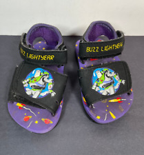Disney Pixar Toy Story Buzz Lightyear Youth Kids Sandals Vintage Size 5 picture