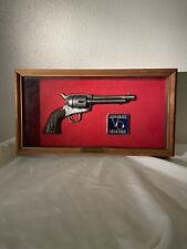 VTG SEAGRAMS PEACEMAKER COLT 45 REVOLVER REPLICA just like The Lone Star Beer picture