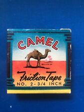 Vintage Camel Friction Tape With Box No. 2 Size 14 FT 3/4 Inch picture