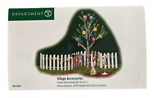 Dept 56 Village Accessories Lighted EASTER DECORATING SET #53021 in Box set 5  picture