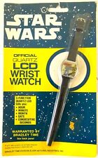 Star Wars 1985 Bradley Time Droids Digital Watch Packed on Card RARE ITEM picture
