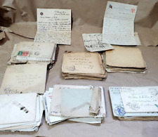WW1 1918/1919 Original Rare Letters To Home From Soldier HUGE LOT picture
