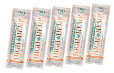 5 Pack High-H  Organic Rolling Papers GMO Vegan Maui Mango 10 Wraps Total picture