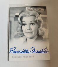 Twilight Zone - Card #A-142 Autographed- Camille Franklin 2009 NM picture