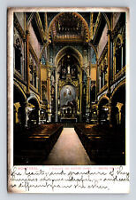 Interior Notre Dame Basilica of Montreal Quebec 104 Postcard picture
