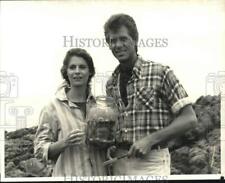 1983 Press Photo Kathryn Harrold and Barry Bostwick in 